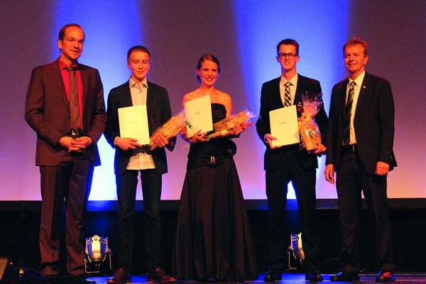 Weber Talenteers Award 2015 für hervorragende MINT-Leistungen